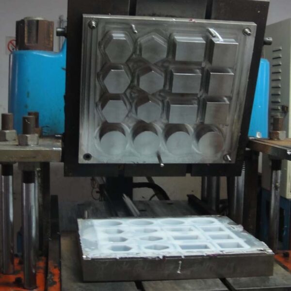 Silicone compression mold (production mold)